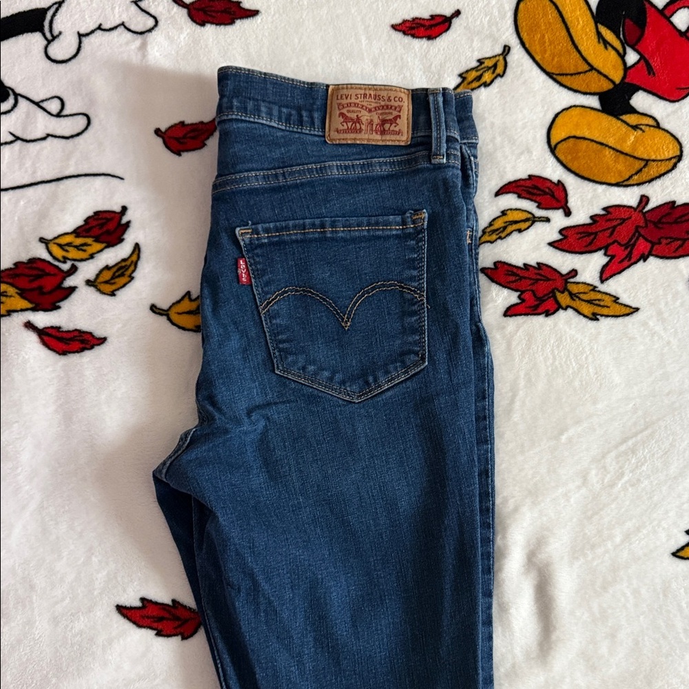 Levi's Dark Blue Denim Jeans